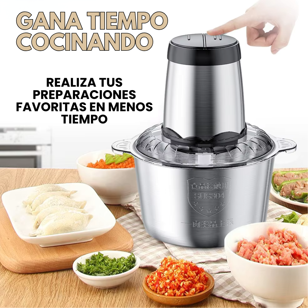 Picadora Eléctrica Velomix™ + REGALO Libro de recetas digital
