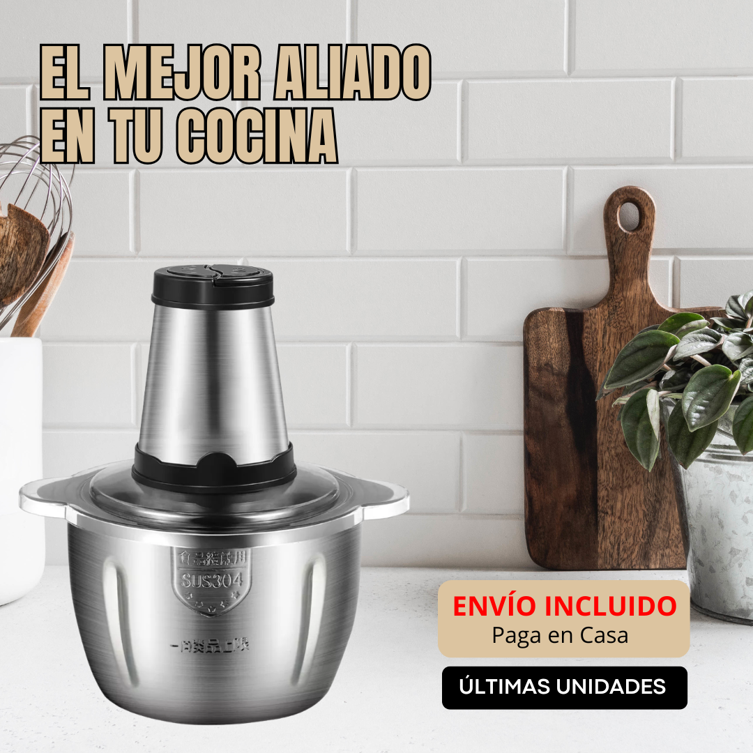 Picadora Eléctrica Velomix™ + REGALO Libro de recetas digital